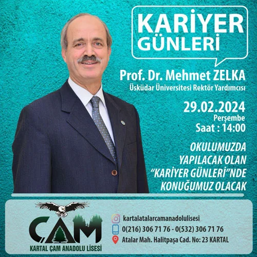 Prof.Dr. Mehmet Zelka ile kariyer günleri